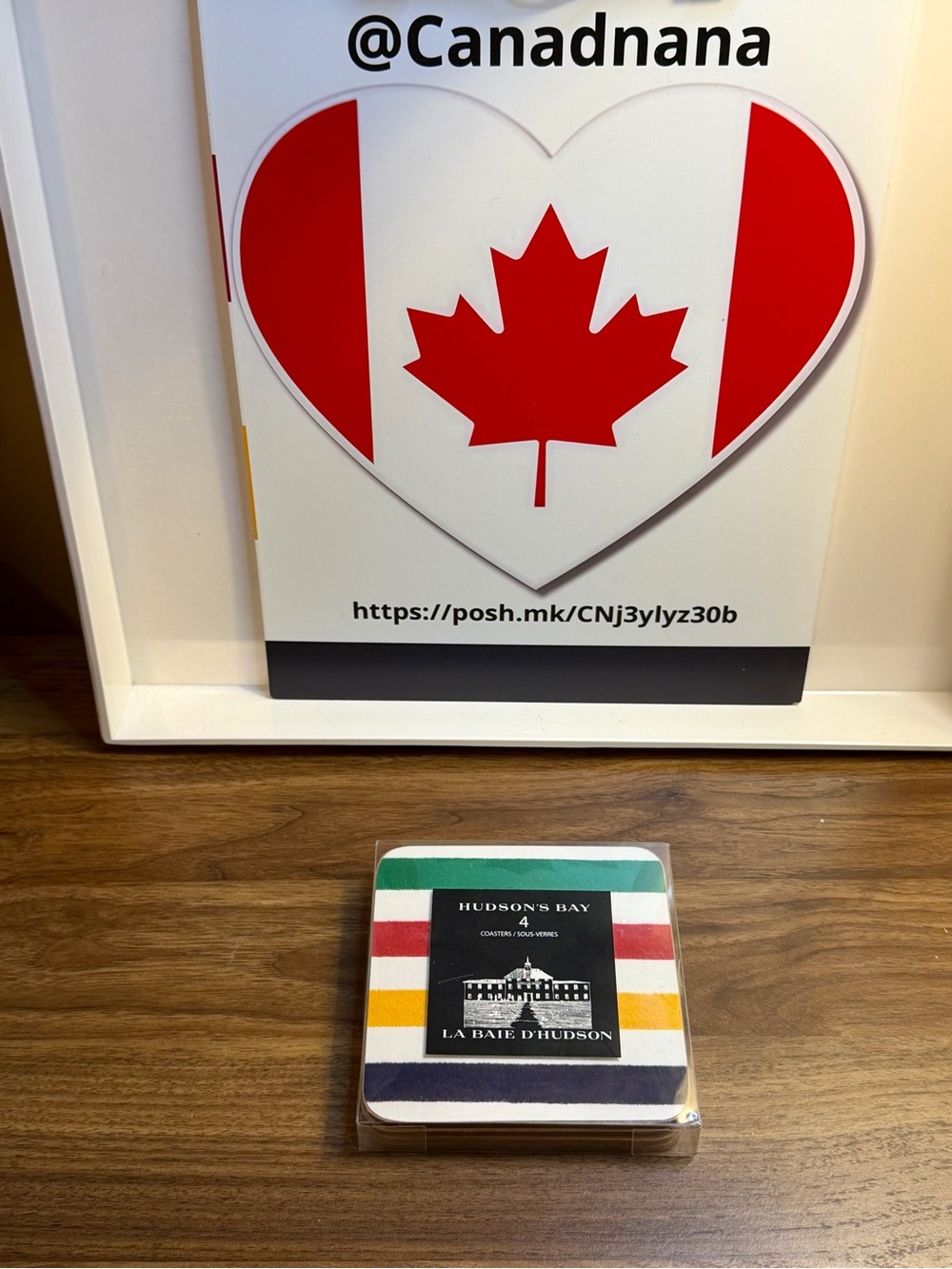Hudson's Bay Company Coasters Set of 4